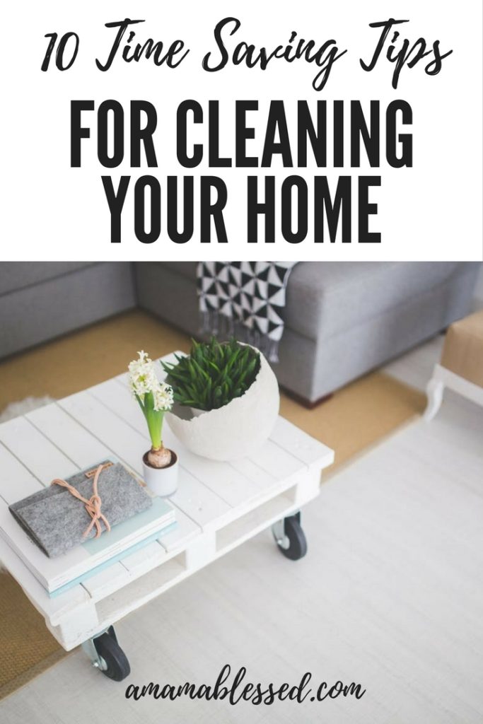 Tips for cleaning your home