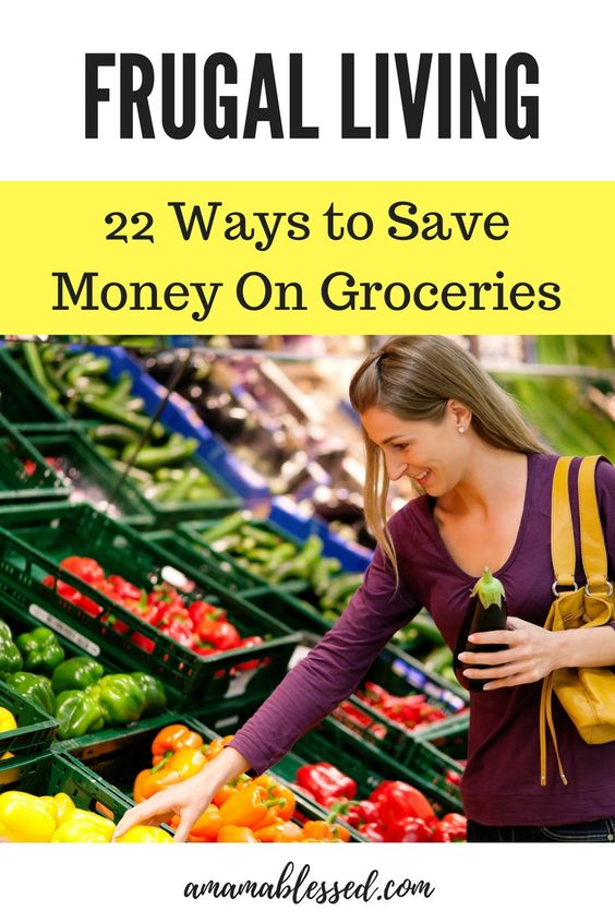 Frugal Living Save Money on Groceries