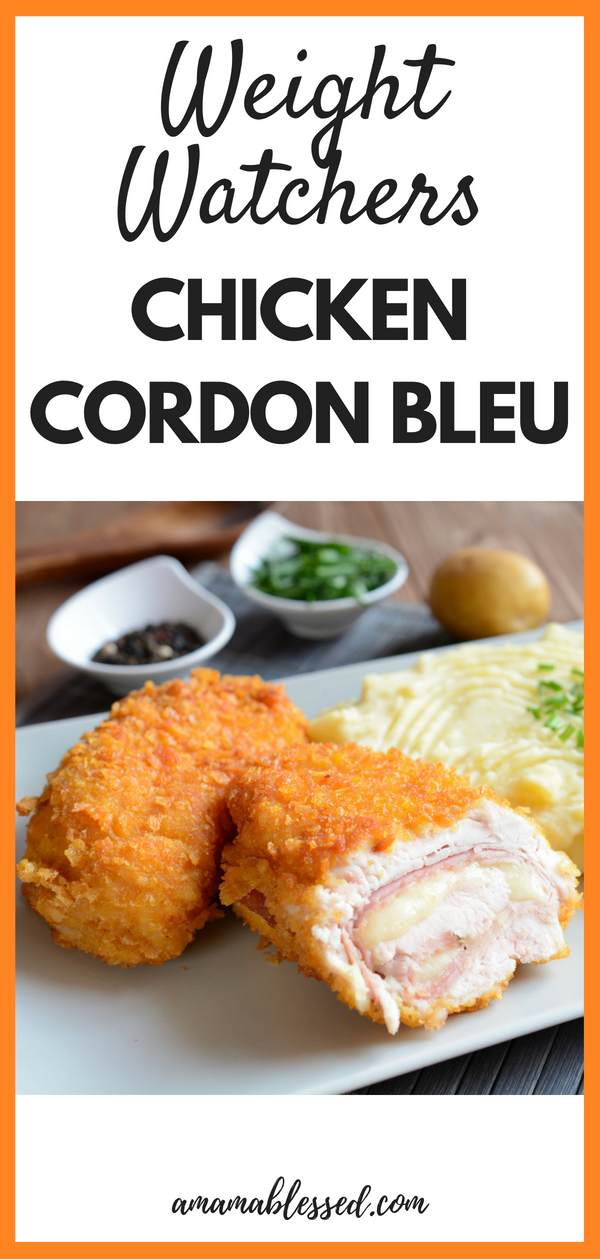 Weight Watchers Chicken Cordon Bleu