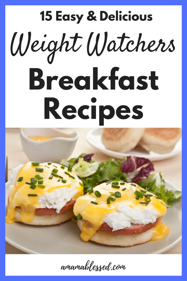 Weight Watchers Breakfast Recipes and Meals