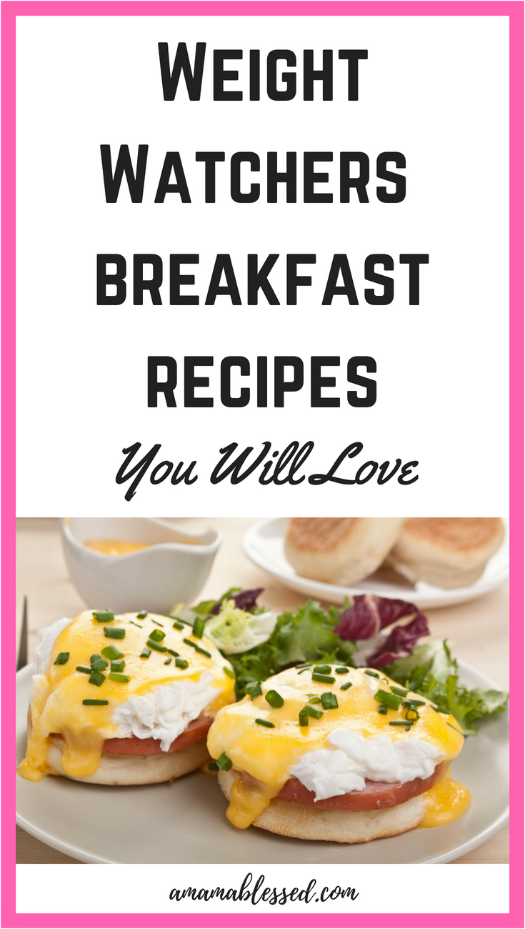 Weight Watchers Breakfast Recipes and Meals