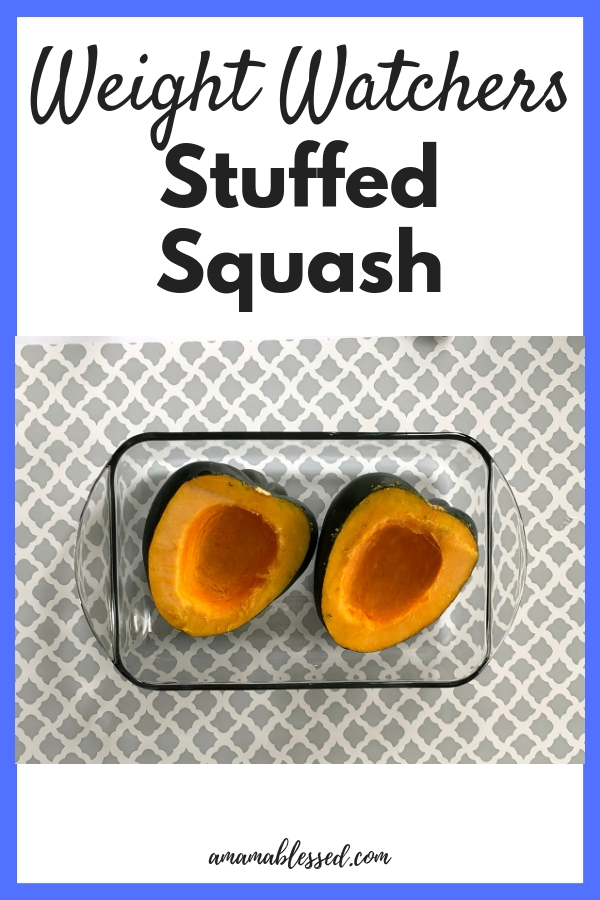 Weight Watchers Stuffed Squash