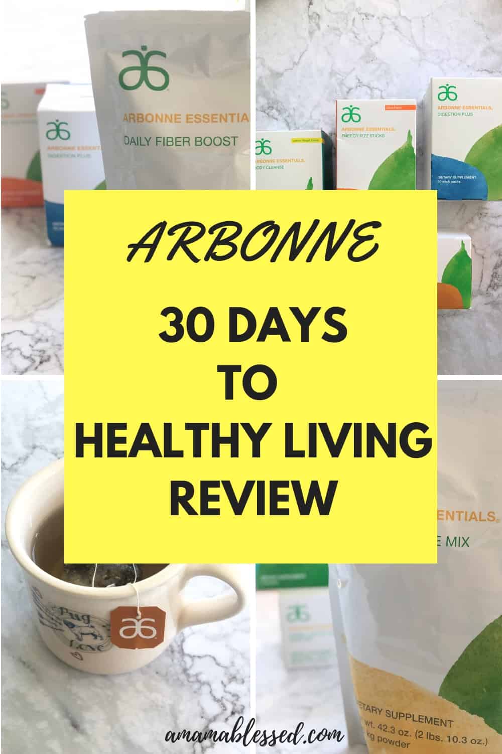 Arbonne 30 Days to Healthy Living Review - A Mama Blessed