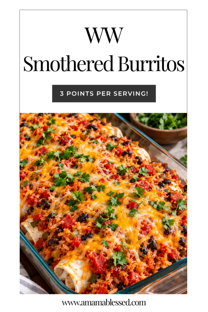 Baked burritos in a pan sit on a table. 